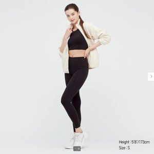 (NWT) Uniqlo AIRism Soft Leggings - Black - XL